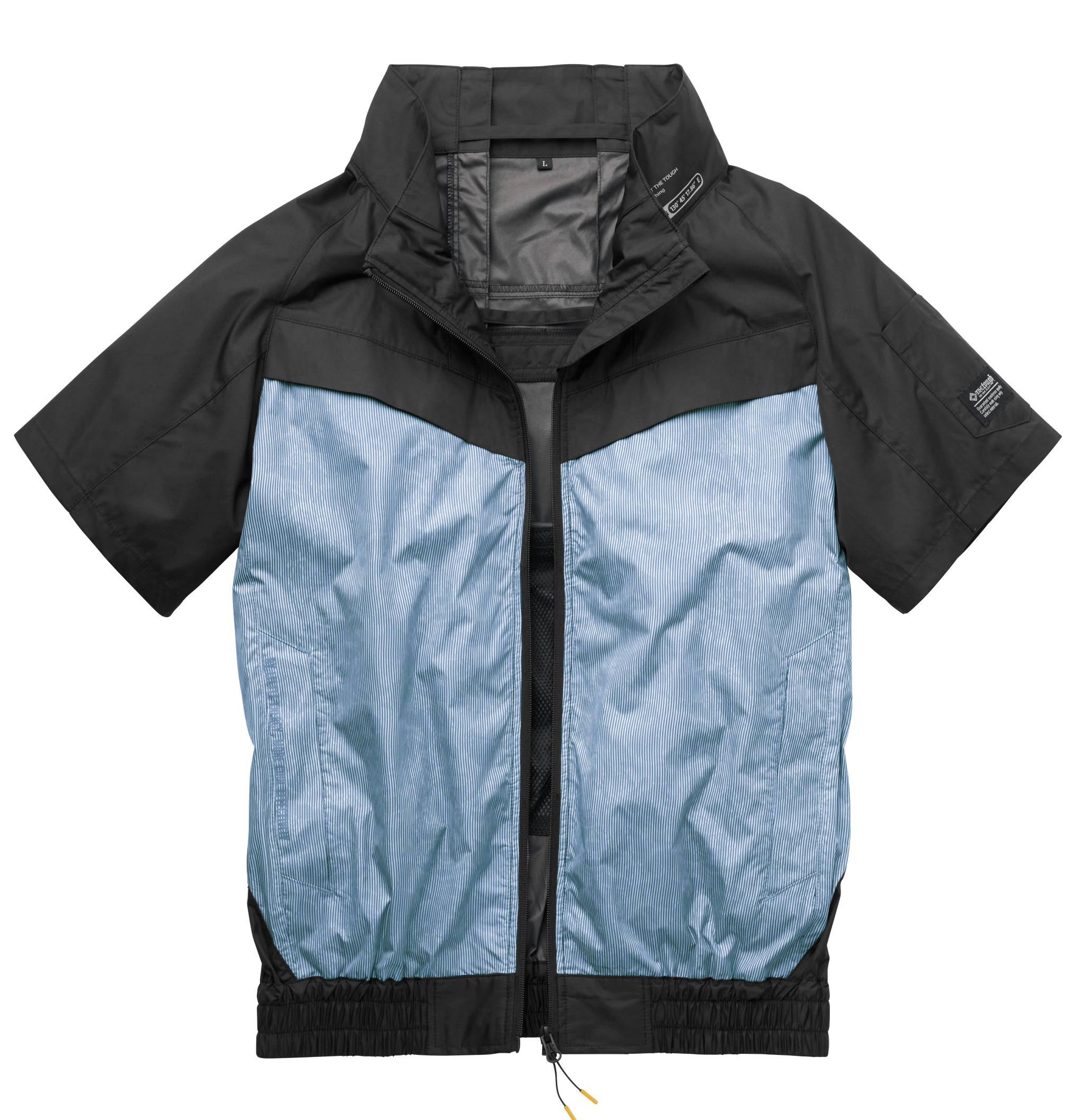【魂】フード付きライトブルーウェア ユニフォーム ステーション【K1002 服単品 】KANSAI フード付
