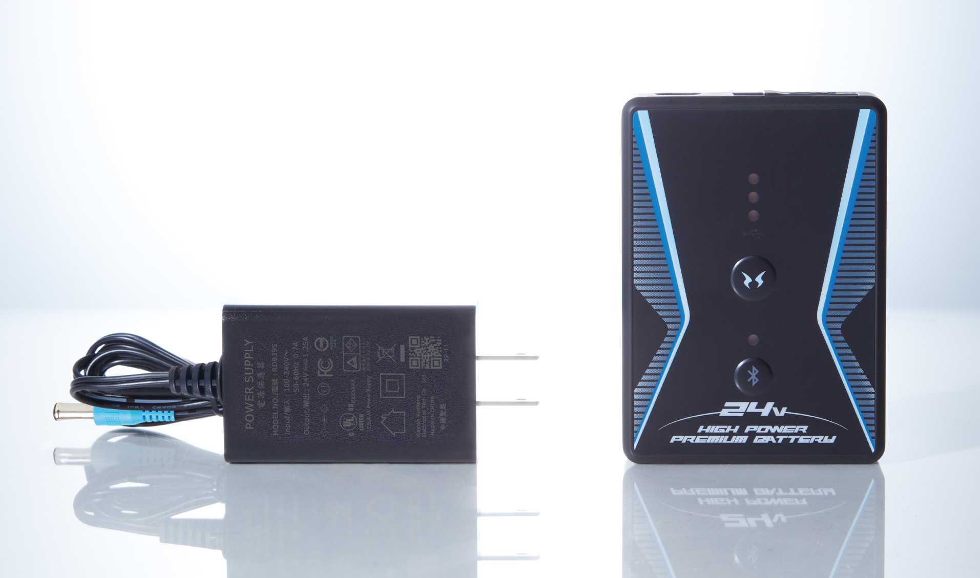 ❤最終価格❤【新品未使用】空調風神服 24v ファン バッテリー セット Amazon.co.jp: 空調風神服 24V仕様リチウムイオンバッテリー